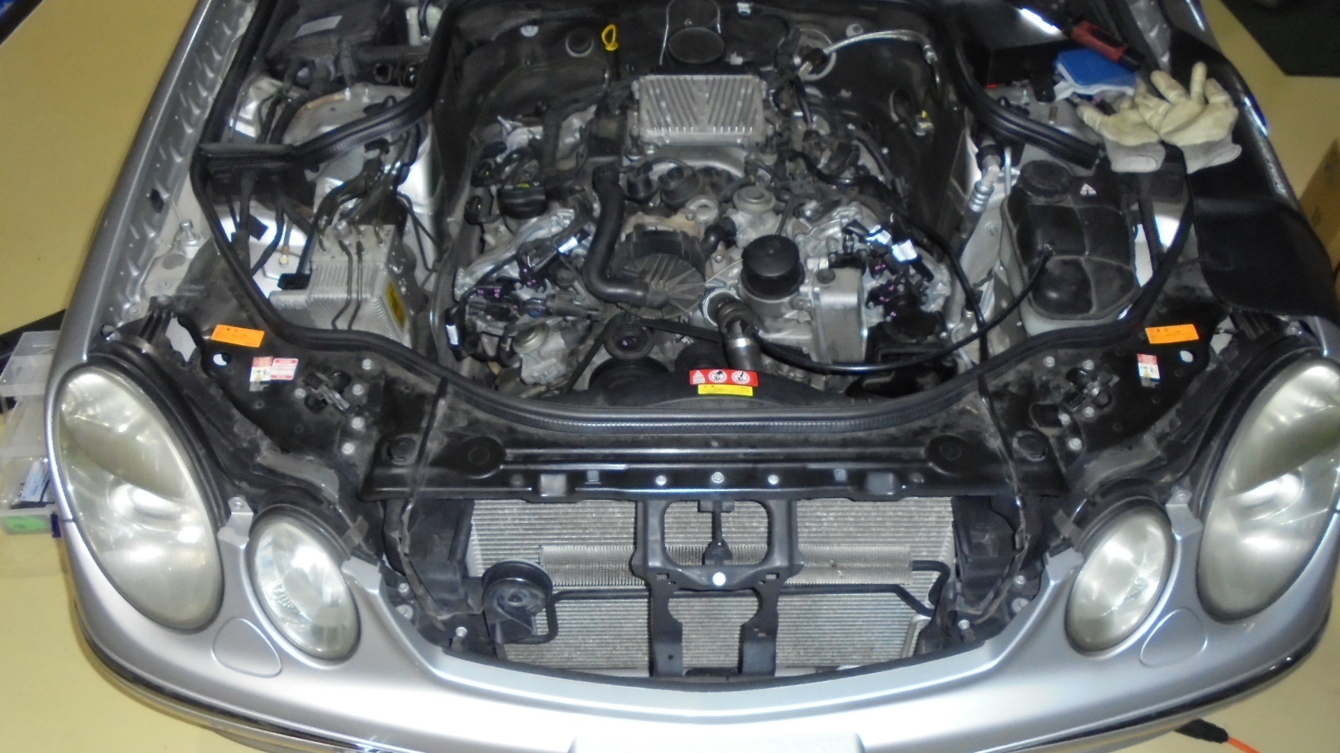 W211 ベンツ Eクラス エンジン不調 | FIRST GARAGE TANIE